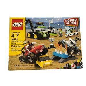 Lego 10655 Lego Monster Trucks 197 pcs Building Toy for Young Builders